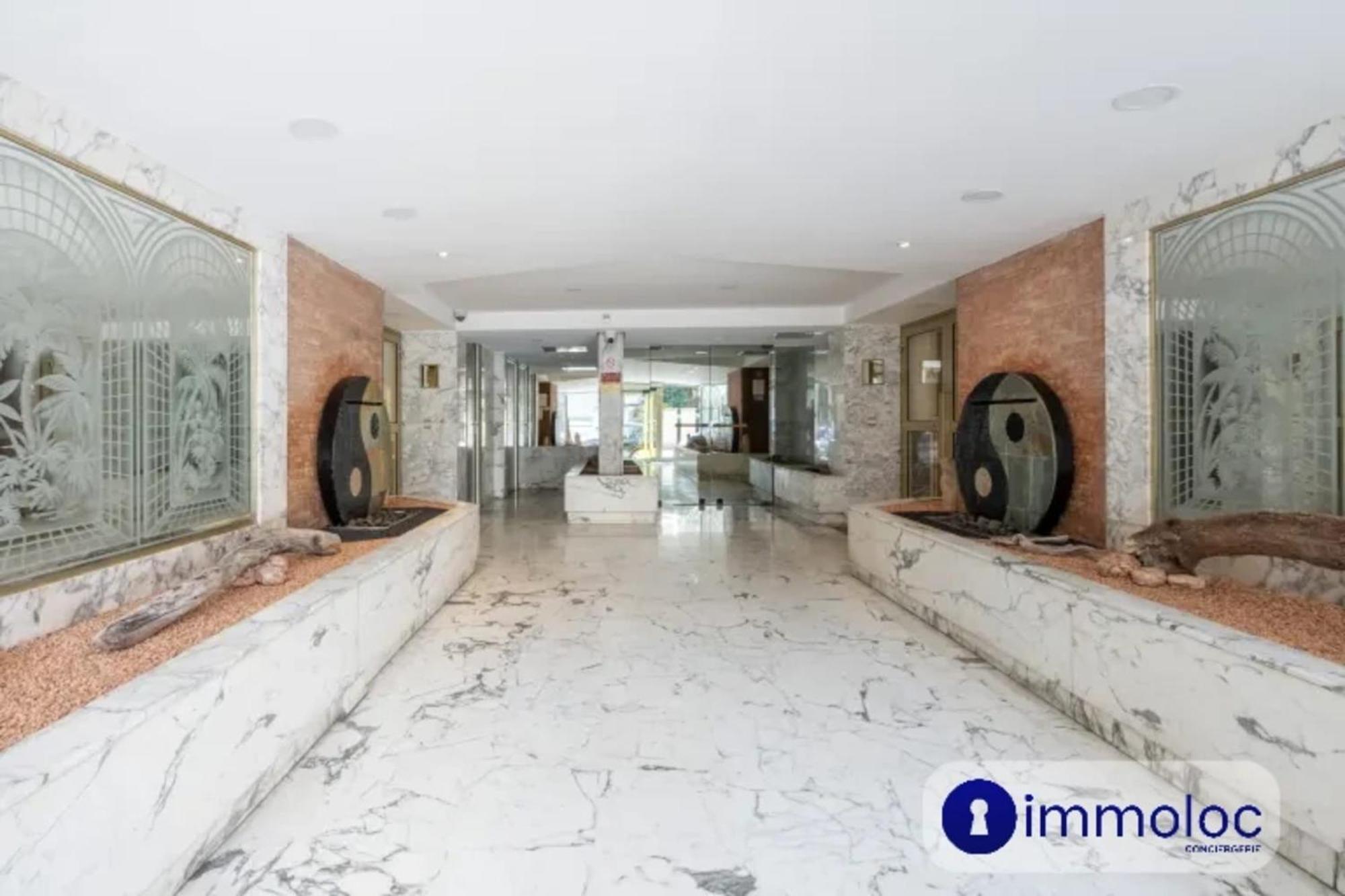 Air-Conditioned Apartment With Terrace Sea View Ницца Экстерьер фото