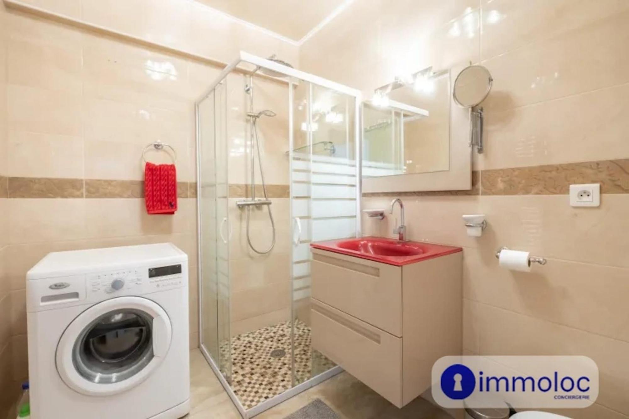 Air-Conditioned Apartment With Terrace Sea View Ницца Экстерьер фото