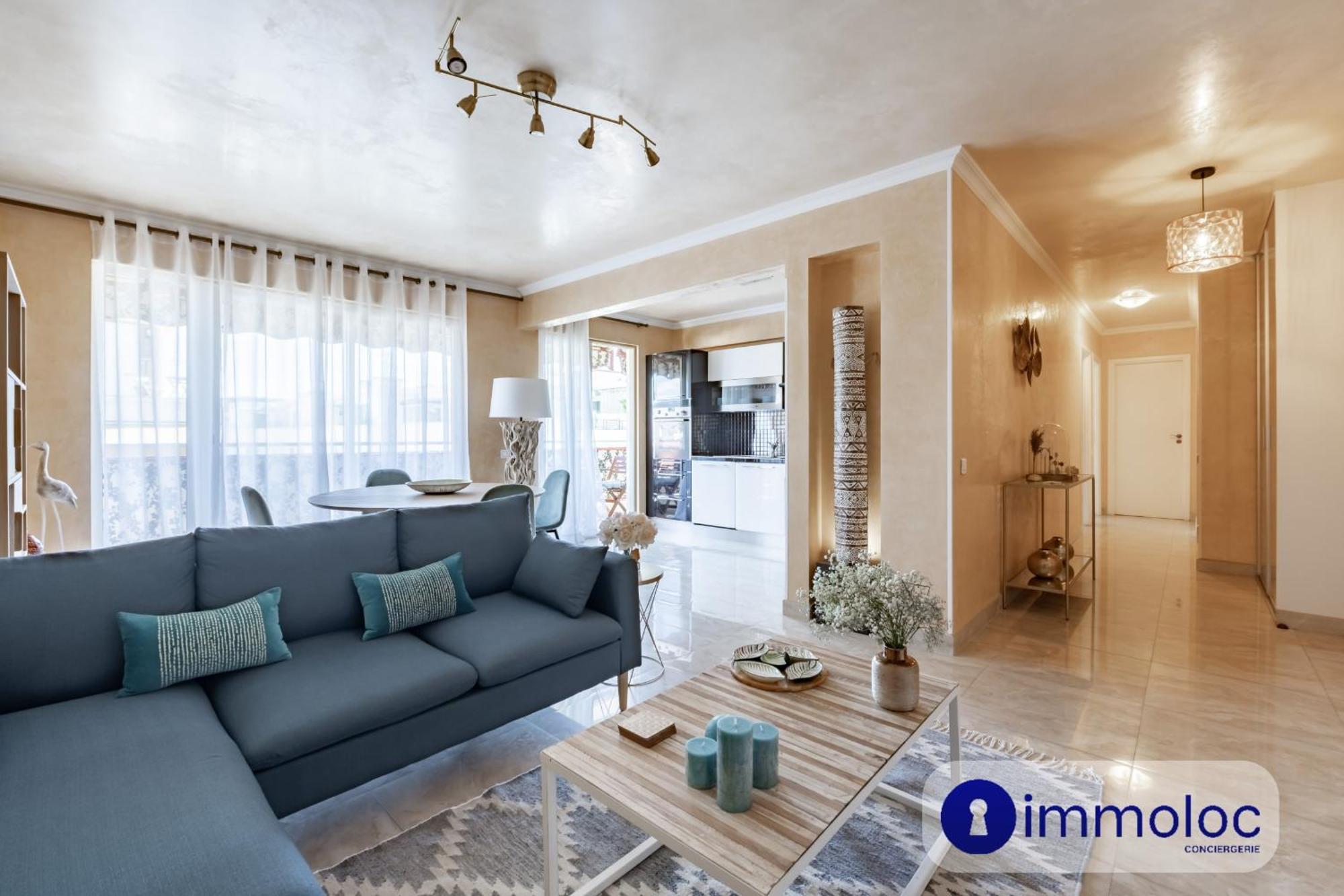 Air-Conditioned Apartment With Terrace Sea View Ницца Экстерьер фото